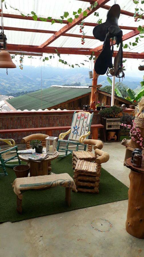 Cabanas El Rincon Paisa Hotel Jericoc  Kültér fotó